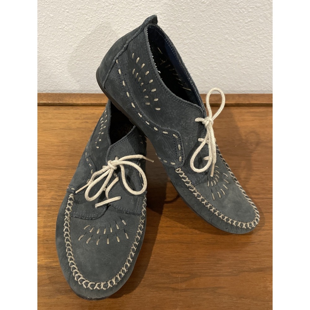 Hush Puppies‎ Easy Time Lace Up Moccasins 8B 51293